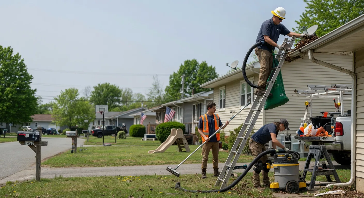 Gutter Installation in Pierpont, OH near me